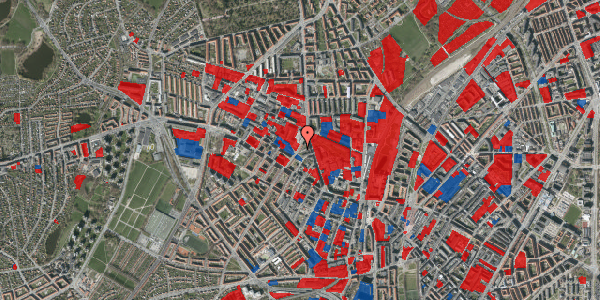 Jordforureningskort på Glasvej 22, 3. th, 2400 København NV