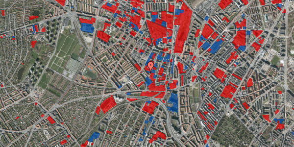 Jordforureningskort på Glentevej 42, 1. th, 2400 København NV