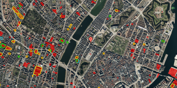 Jordforureningskort på Gothersgade 155, 3. th, 1123 København K