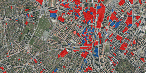 Jordforureningskort på Gransangervej 13, 2. th, 2400 København NV