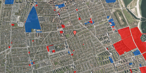 Jordforureningskort på Greisvej 14, 2300 København S