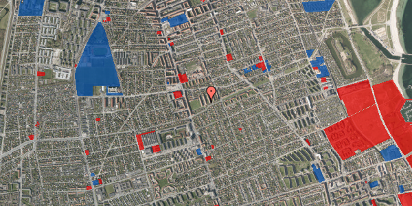 Jordforureningskort på Greisvej 15, st. th, 2300 København S