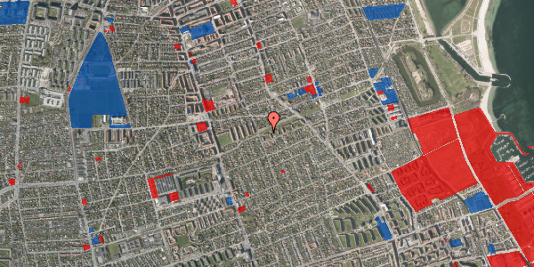 Jordforureningskort på Greisvej 34, 1. th, 2300 København S