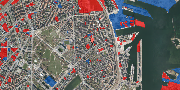 Jordforureningskort på Grenågade 9, 2. th, 2100 København Ø