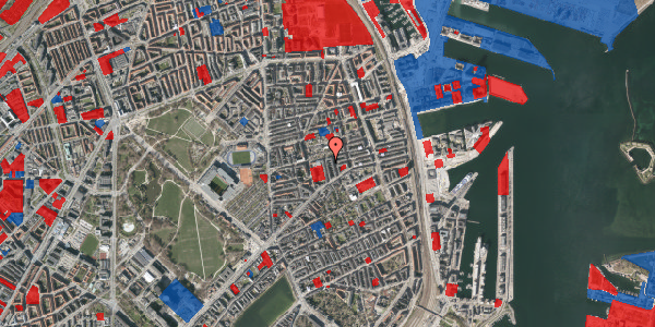 Jordforureningskort på Grenågade 14, 3. th, 2100 København Ø