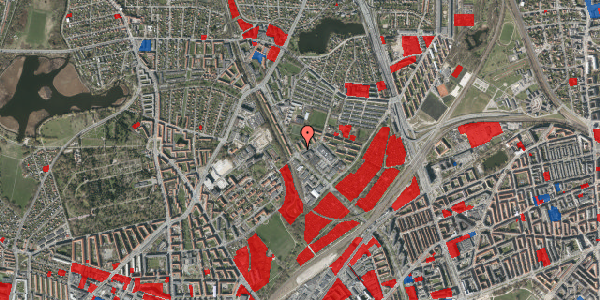 Jordforureningskort på Gribskovvej 1, 1. th, 2100 København Ø