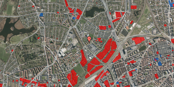 Jordforureningskort på Gribskovvej 13, st. th, 2100 København Ø