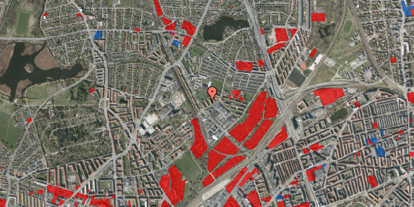 Jordforureningskort på Gribskovvej 13, 1. th, 2100 København Ø