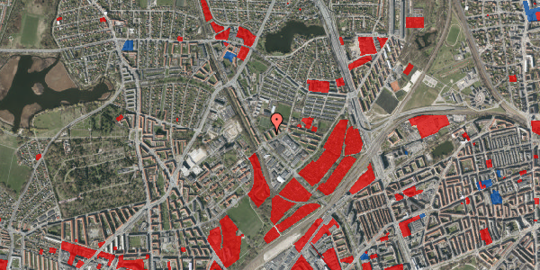 Jordforureningskort på Gribskovvej 13, 2. th, 2100 København Ø