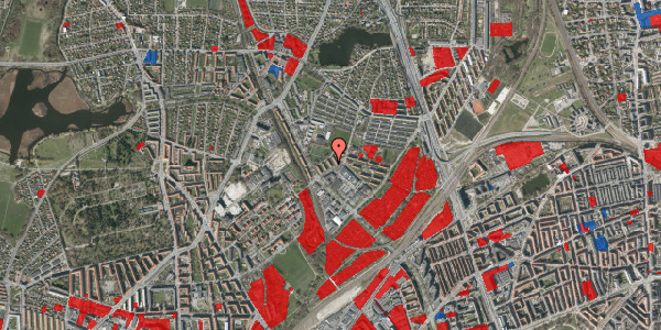 Jordforureningskort på Gribskovvej 19, 1. th, 2100 København Ø