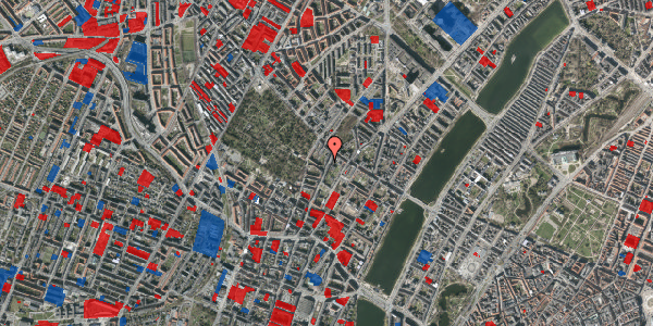 Jordforureningskort på Griffenfeldsgade 10, 3. th, 2200 København N