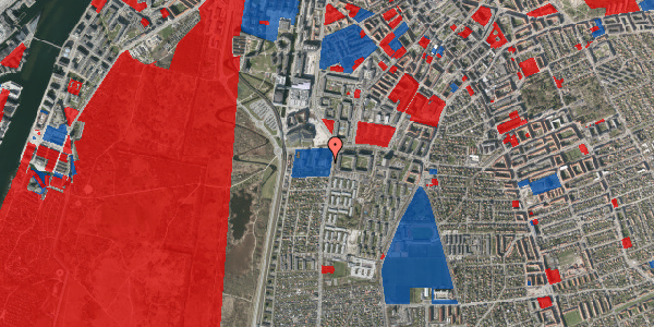 Jordforureningskort på Grønjordskollegiet 6, 7. 6813, 2300 København S