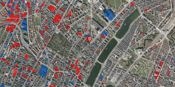 Jordforureningskort på Guldbergsgade 3, 1. th, 2200 København N