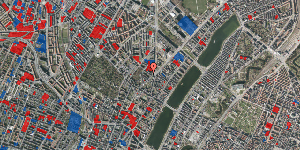 Jordforureningskort på Guldbergsgade 3, 3. th, 2200 København N