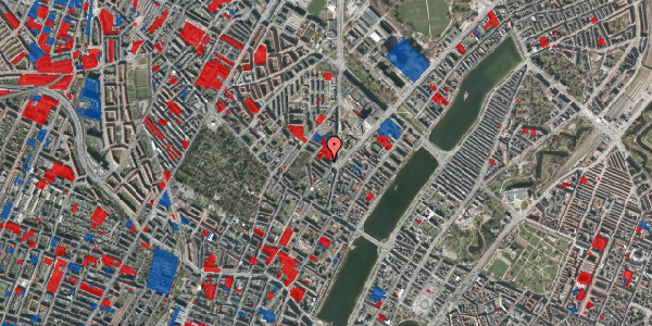 Jordforureningskort på Guldbergsgade 4, 1. tv, 2200 København N