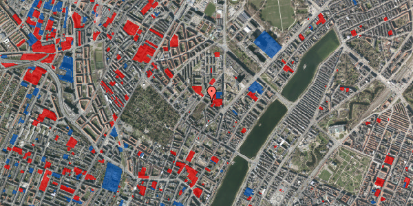 Jordforureningskort på Guldbergsgade 16, 1. th, 2200 København N