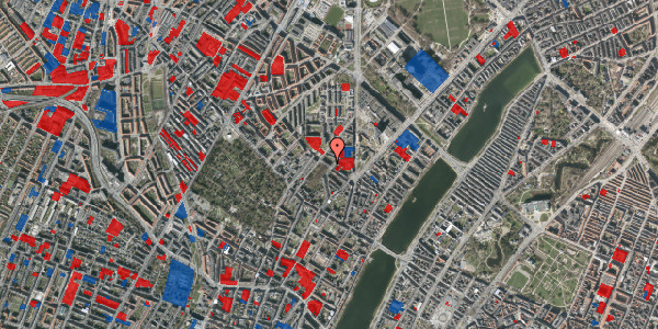 Jordforureningskort på Guldbergsgade 16, 1. tv, 2200 København N