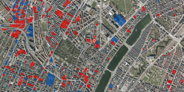 Jordforureningskort på Guldbergsgade 18, 1. th, 2200 København N