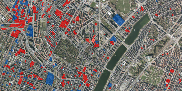 Jordforureningskort på Guldbergsgade 18, 5. th, 2200 København N