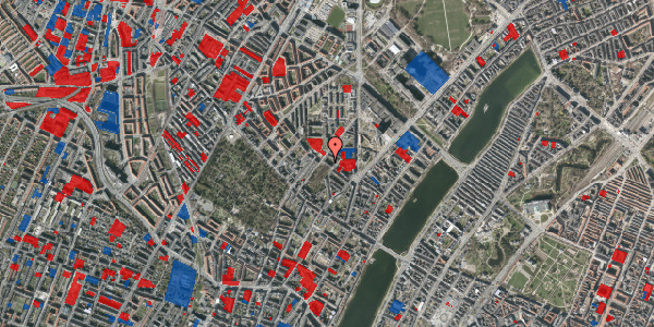 Jordforureningskort på Guldbergsgade 20, 2. tv, 2200 København N