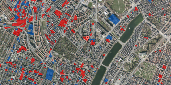 Jordforureningskort på Guldbergsgade 21, 1. th, 2200 København N