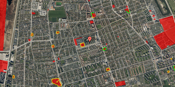 Jordforureningskort på Gyldenrisvej 42, 1. tv, 2300 København S