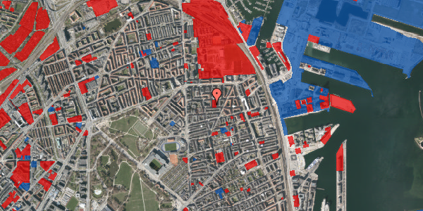 Jordforureningskort på Halsskovgade 1, st. th, 2100 København Ø