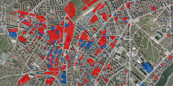 Jordforureningskort på Hamletsgade 8, 4. 130, 2200 København N