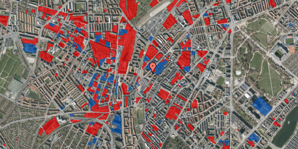 Jordforureningskort på Hamletsgade 21, 2. mf, 2200 København N