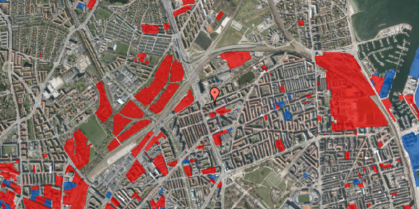 Jordforureningskort på Hans Knudsens Plads 10, st. 1, 2100 København Ø