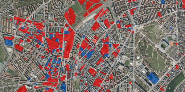 Jordforureningskort på Haraldsgade 1, 3. th, 2200 København N