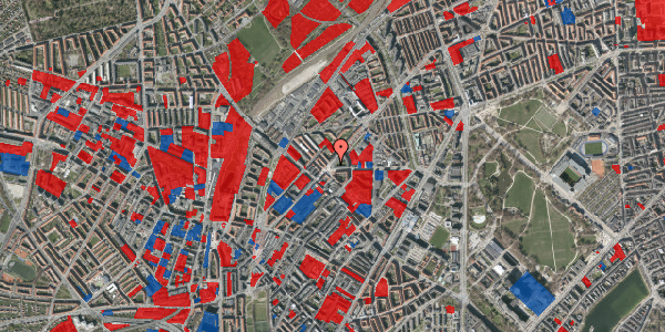 Jordforureningskort på Haraldsgade 8, 4. th, 2200 København N