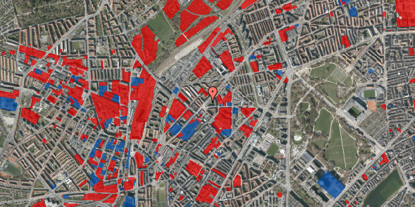 Jordforureningskort på Haraldsgade 10B, 1. tv, 2200 København N