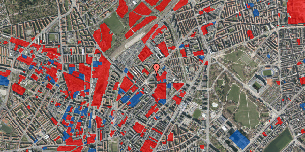 Jordforureningskort på Haraldsgade 16B, 3. th, 2200 København N