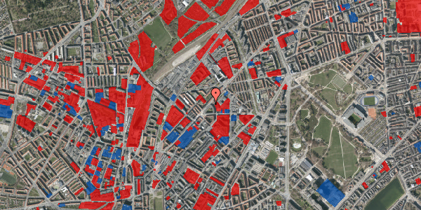 Jordforureningskort på Haraldsgade 16B, 3. tv, 2200 København N