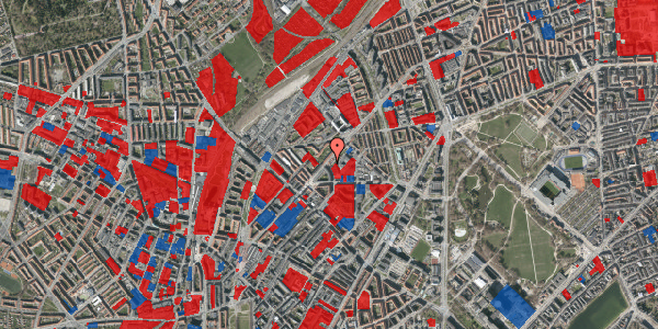 Jordforureningskort på Haraldsgade 18, 3. tv, 2200 København N