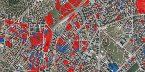 Jordforureningskort på Haraldsgade 25, 1. tv, 2200 København N