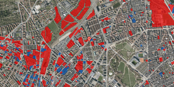 Jordforureningskort på Haraldsgade 60, st. th, 2100 København Ø