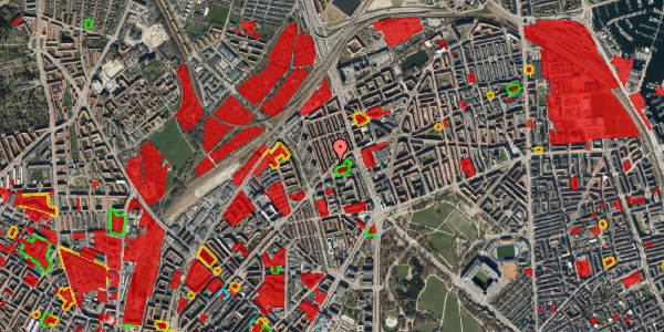 Jordforureningskort på Haraldsgade 87, 2. , 2100 København Ø