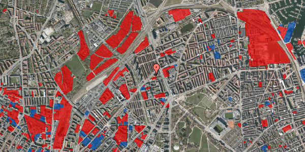 Jordforureningskort på Haraldsgade 88, 2. tv, 2100 København Ø