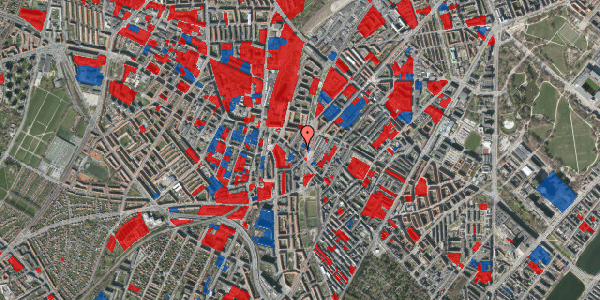 Jordforureningskort på Heimdalsgade 2B, 1. tv, 2200 København N