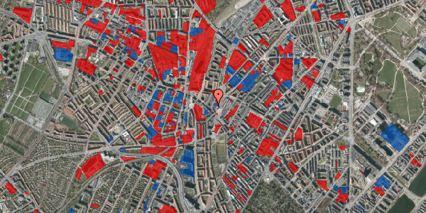 Jordforureningskort på Heimdalsgade 6A, 3. th, 2200 København N