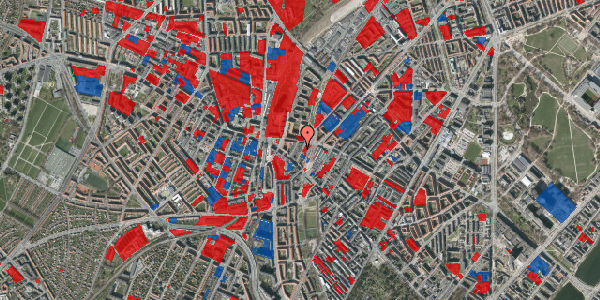 Jordforureningskort på Heimdalsgade 11, st. th, 2200 København N