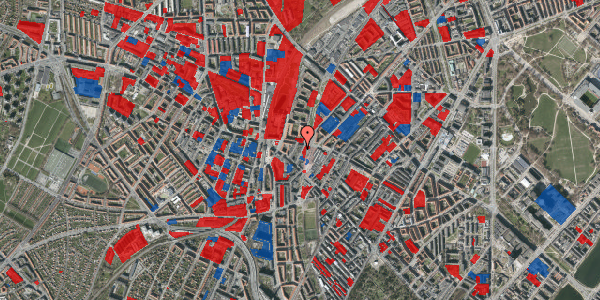 Jordforureningskort på Heimdalsgade 13, st. tv, 2200 København N