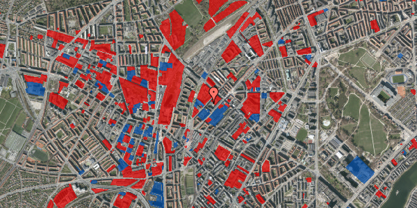 Jordforureningskort på Heimdalsgade 42, 4. 42, 2200 København N