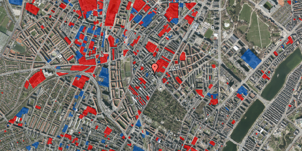 Jordforureningskort på Heinesgade 1, st. 3, 2200 København N