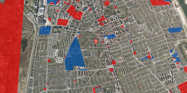 Jordforureningskort på Heklas Allé 13, 1. , 2300 København S