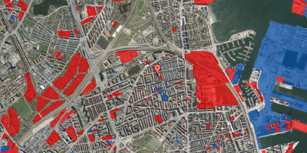 Jordforureningskort på Helsingborggade 10A, 1. tv, 2100 København Ø