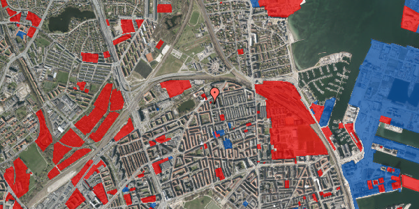 Jordforureningskort på Helsingborggade 16, 1. 109, 2100 København Ø