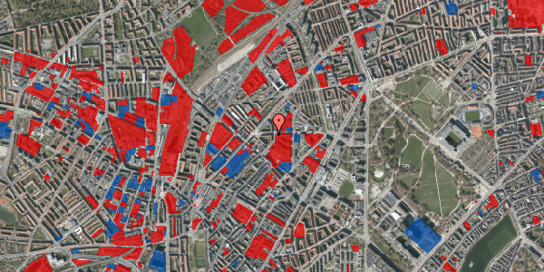 Jordforureningskort på Hermodsgade 21, 3. th, 2200 København N